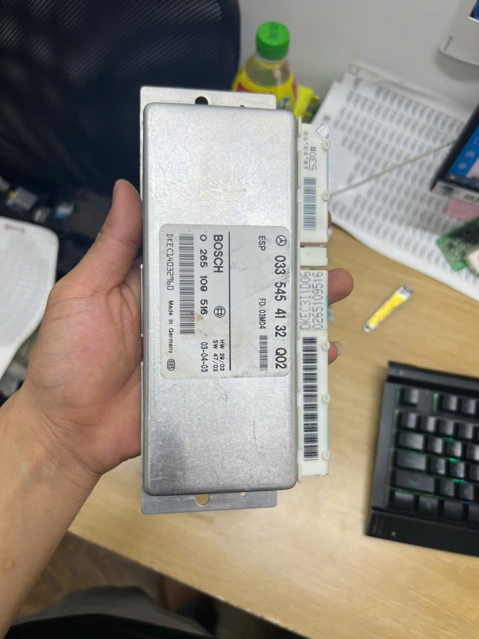 HỘP ABS MERCEDES BENZ W211 E Class 0265109516 HỘP ABS MERCEDES BENZ W211 E Class 0265109516